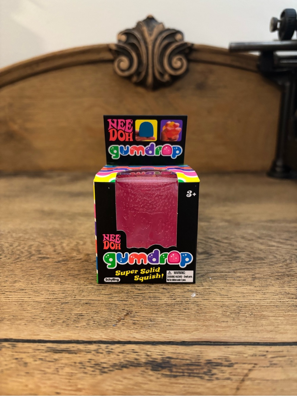Nee Doh Gumdrop Super Solid Squish - Pink